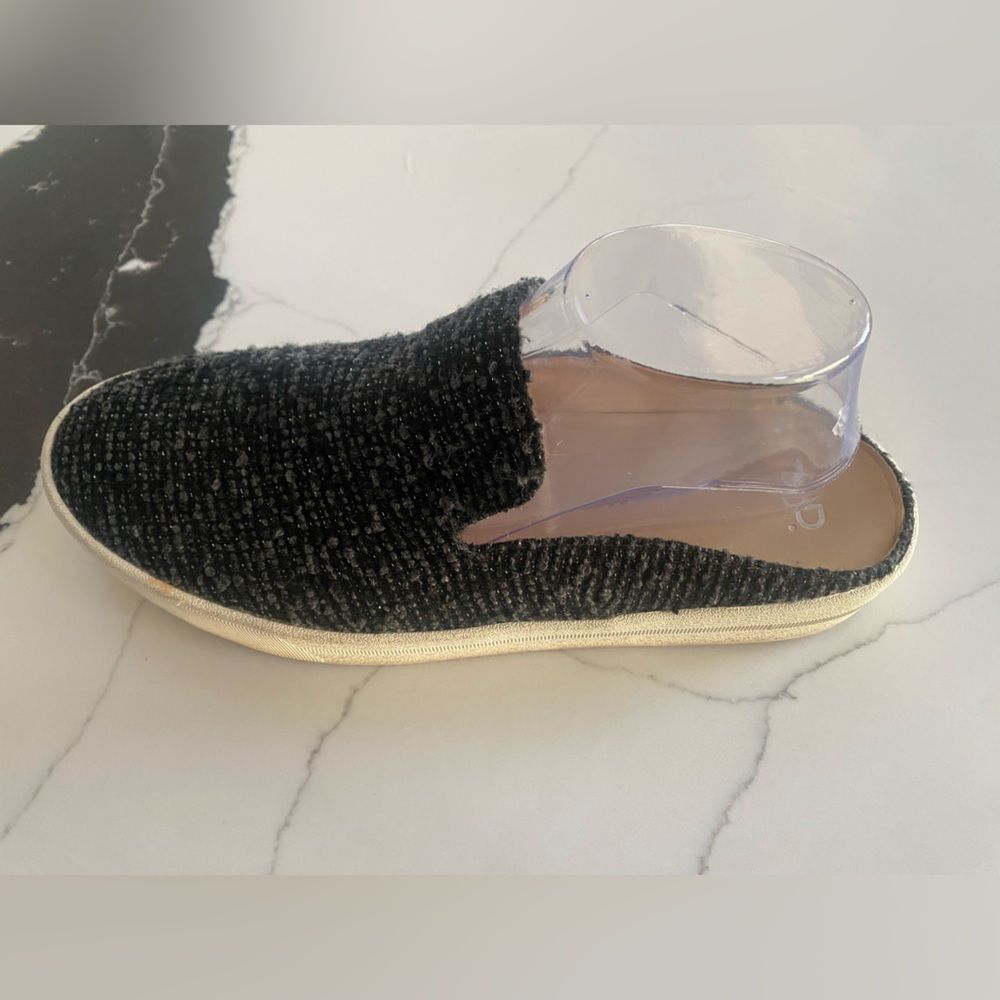 BP Black Textured Mules